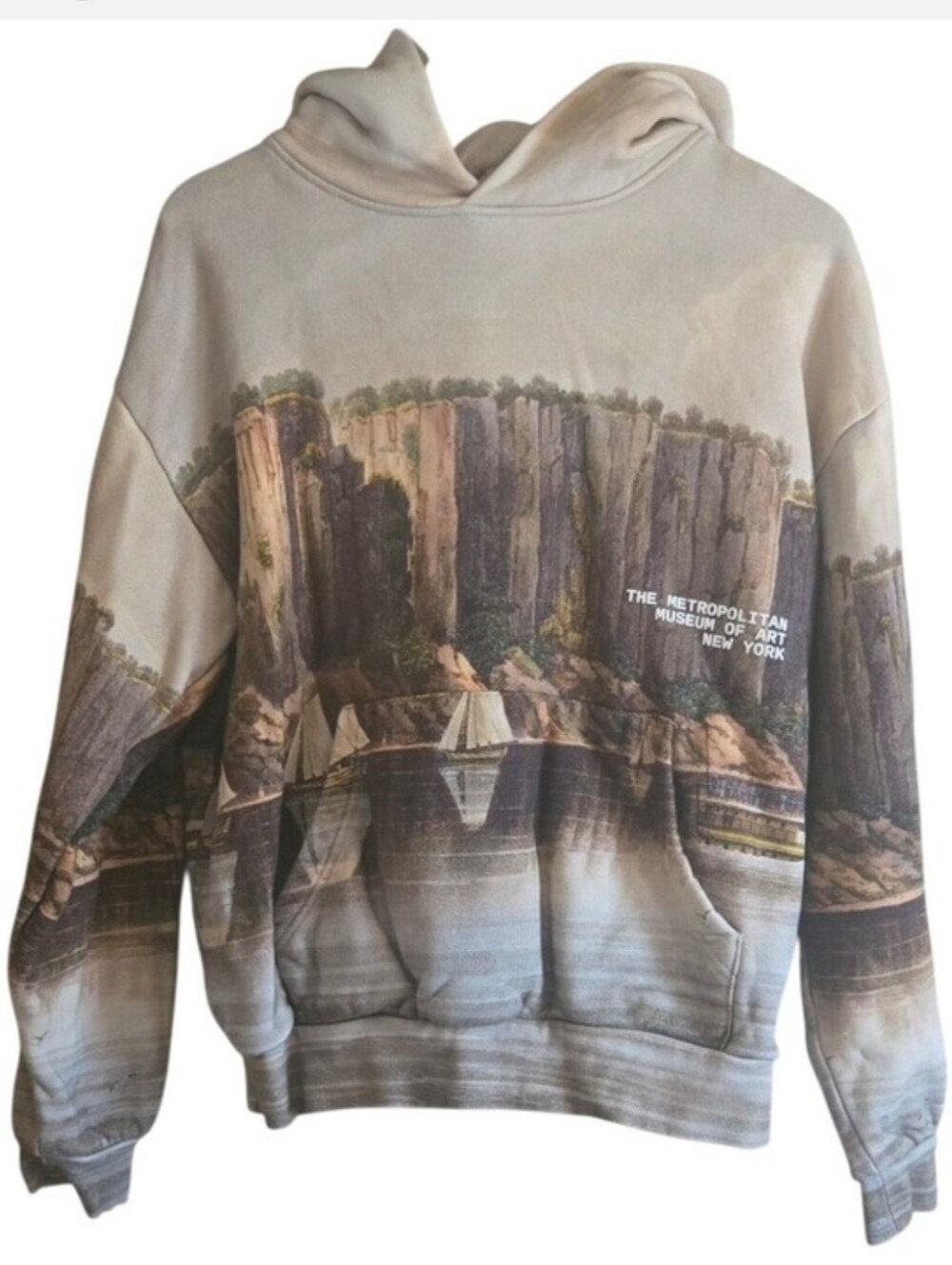 The Met x PacSun Palisades Landscape Hoodie All Over Print Asher Durant